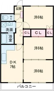 隆成ホームお茶の水の間取り画像