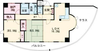 フィールトレインの間取り画像