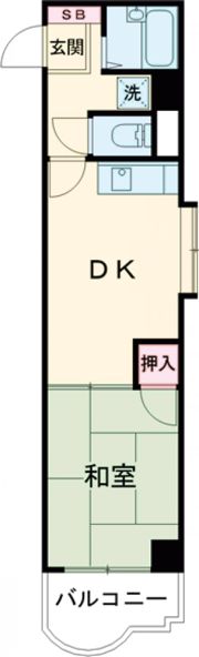 ホワイトシャトー小林の間取り画像