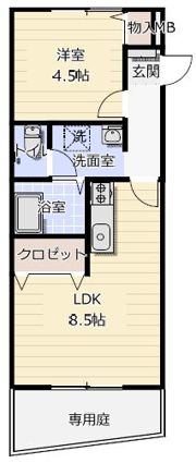 サンライフ広峰の間取り画像
