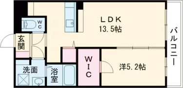 エクセルスクエアレジデンスの間取り画像