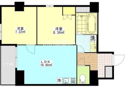 フェリチタ越谷駅前の間取り画像