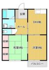 コーポナカムラの間取り画像