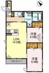 シャルマン東三国ヶ丘の間取り画像