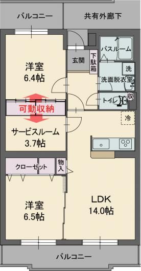 間取図