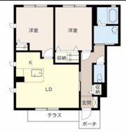 シャーメゾン浜の宮Aの間取り画像