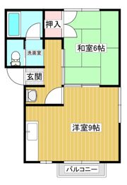 レーベ柿崎の間取り画像