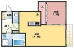 メディオリヴェール紫駅の間取り画像