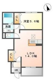 カメリアの間取り画像