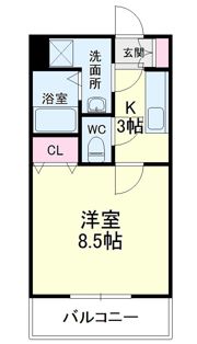 ライス・ヘッジの間取り画像