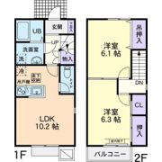 Wing Court参番館の間取り画像