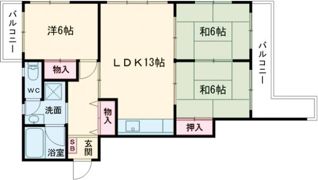 リバーハイツKANBEEの間取り画像