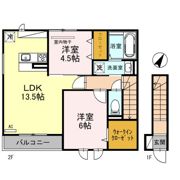 ウエスタンハイツ17の間取り画像