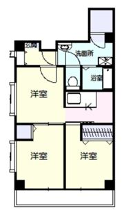 スカイツリーマンションの間取り画像