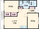 サニーハイツ新貝の間取り画像