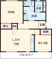 KR－2の間取り画像