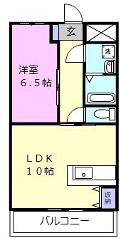 アーバンヒルズ城山2号館の間取り画像
