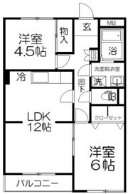 コミネマンションの間取り画像