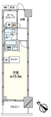 パークハウス江ノ島の間取り画像