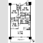 レジェ南草津の間取り画像