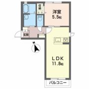 つくしBの間取り画像