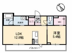 シャーメゾンKOGOⅡの間取り画像