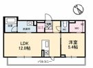シャーメゾンKOGOⅡの間取り画像