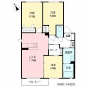 シャーメゾン泉の間取り画像