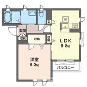 フリーデンハイムの間取り画像