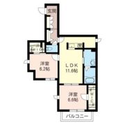 サンガーデンの間取り画像