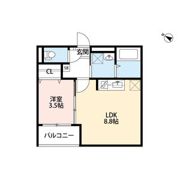 フェリーチェ 神崎川の間取り画像