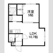 アイリス平岸の間取り画像