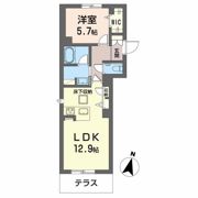 シャーメゾンプレミアスの間取り画像