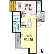 セレスティア豊島N B棟Nの間取り画像