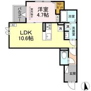 セレスティア豊島N B棟Nの間取り画像