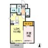 花水木 B棟の間取り画像