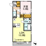 トレゾアの間取り画像