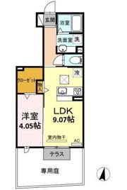 ルーチェ Bの間取り画像