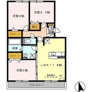 グランドマーニ A棟の間取り画像