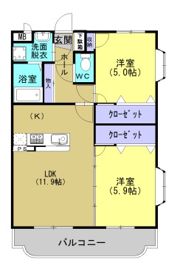 ユイマールMの間取り画像