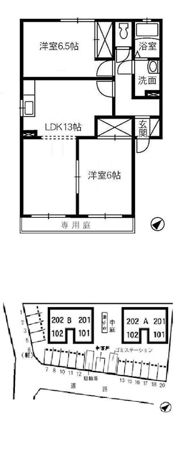 パルクプレッソBの間取り画像