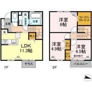 アリオン上東の間取り画像