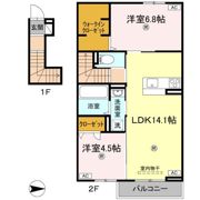 オリエンタルコート南田宮の間取り画像