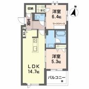 シャーメゾンプレミアスの間取り画像