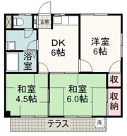 Iハイツの間取り画像