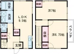 コーポ桑園の間取り画像