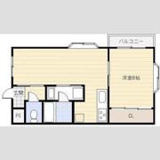 緒方第二ハイツの間取り画像