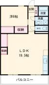 ロイヤルハイツ名池の間取り画像
