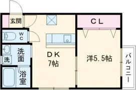 レフレール秋葉の間取り画像