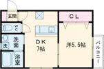 レフレール秋葉の間取り画像